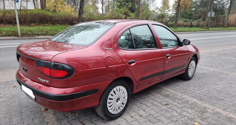 Renault Megane cena 4999 przebieg: 164000, rok produkcji 1998 z Łódź małe 497